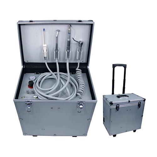 牙科椅,牙科椅装置,便携式牙科椅,便携式设备,便携式治疗台,便携式牙科治疗机(带拉杆）